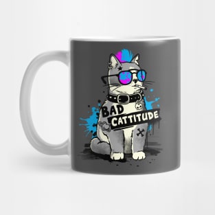 Bad cattitude graffiti Mug